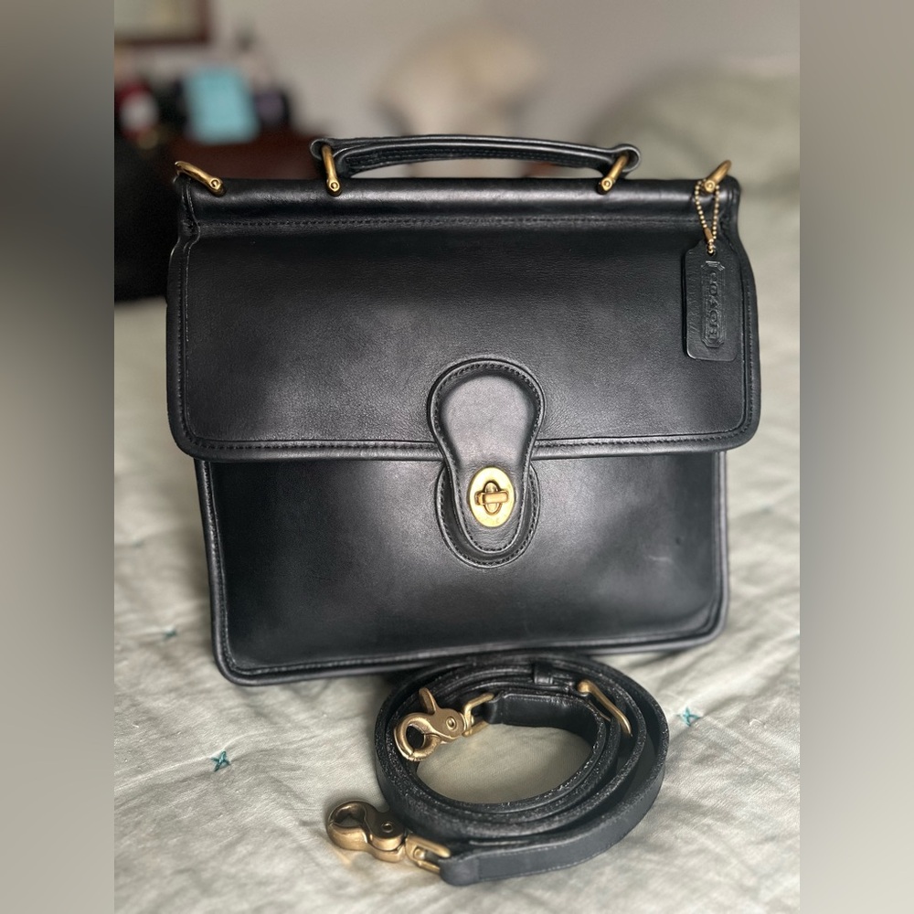 Black vintage coach Willis